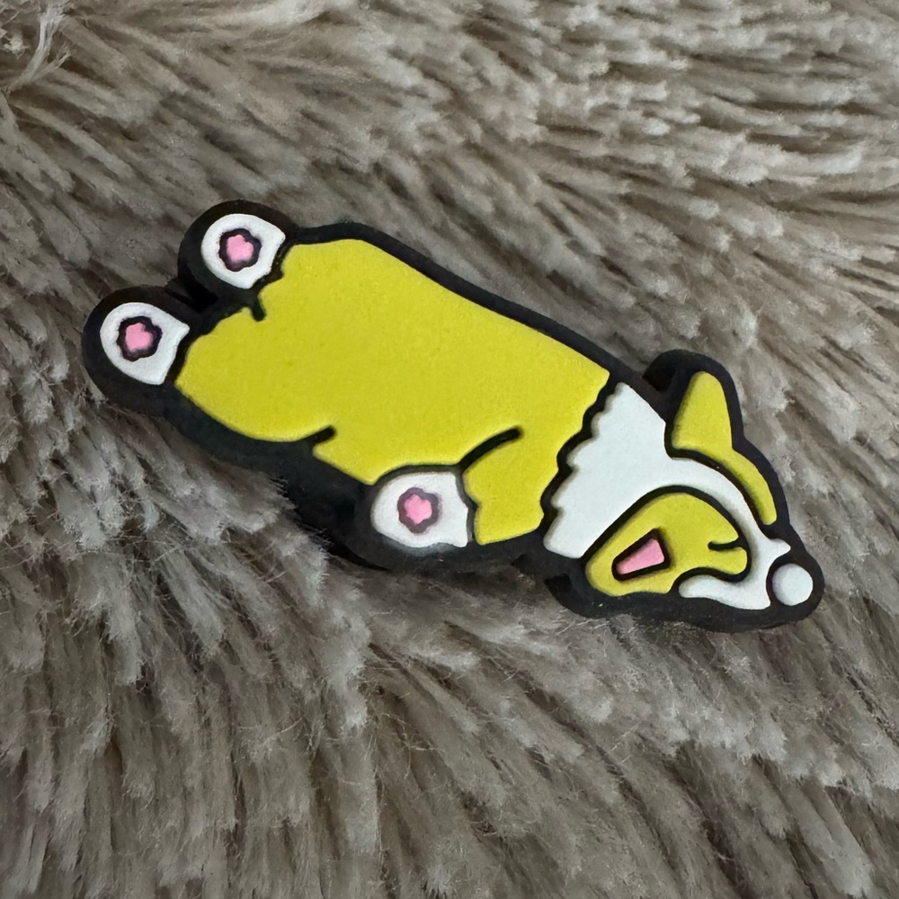 Corgi Sploot Shoe Charm CROCS Jibbitz 5/$20